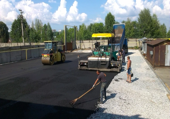 Устройство автодорог в Краснозаводске и Сергиево-Посадском районе